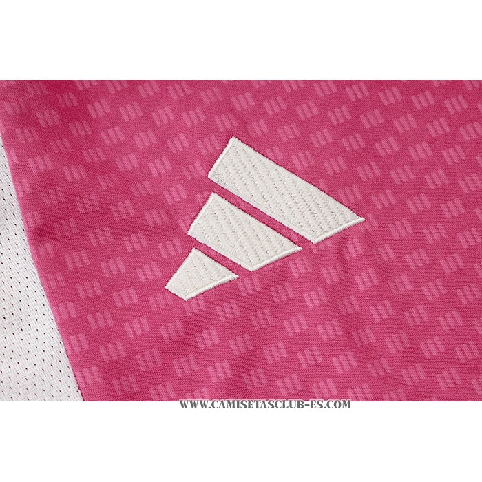 Chandal del Real Madrid 26-27 Manga Corta Rosa - Pantalon Corto
